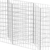 Kivikori galvanoitu teräs 120x30x100cm