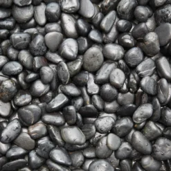 Koristekivi Benders 20-40 mm 15 kg säkki kiiltävä musta