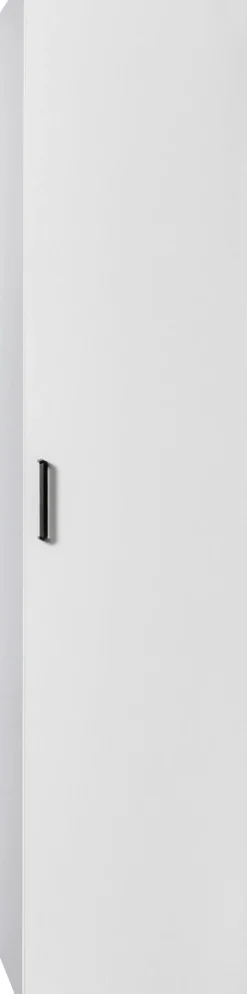 Korkeakaappi Hiipakka Caino 1750x400mm, laminoitu PUR-levy, valkoinen