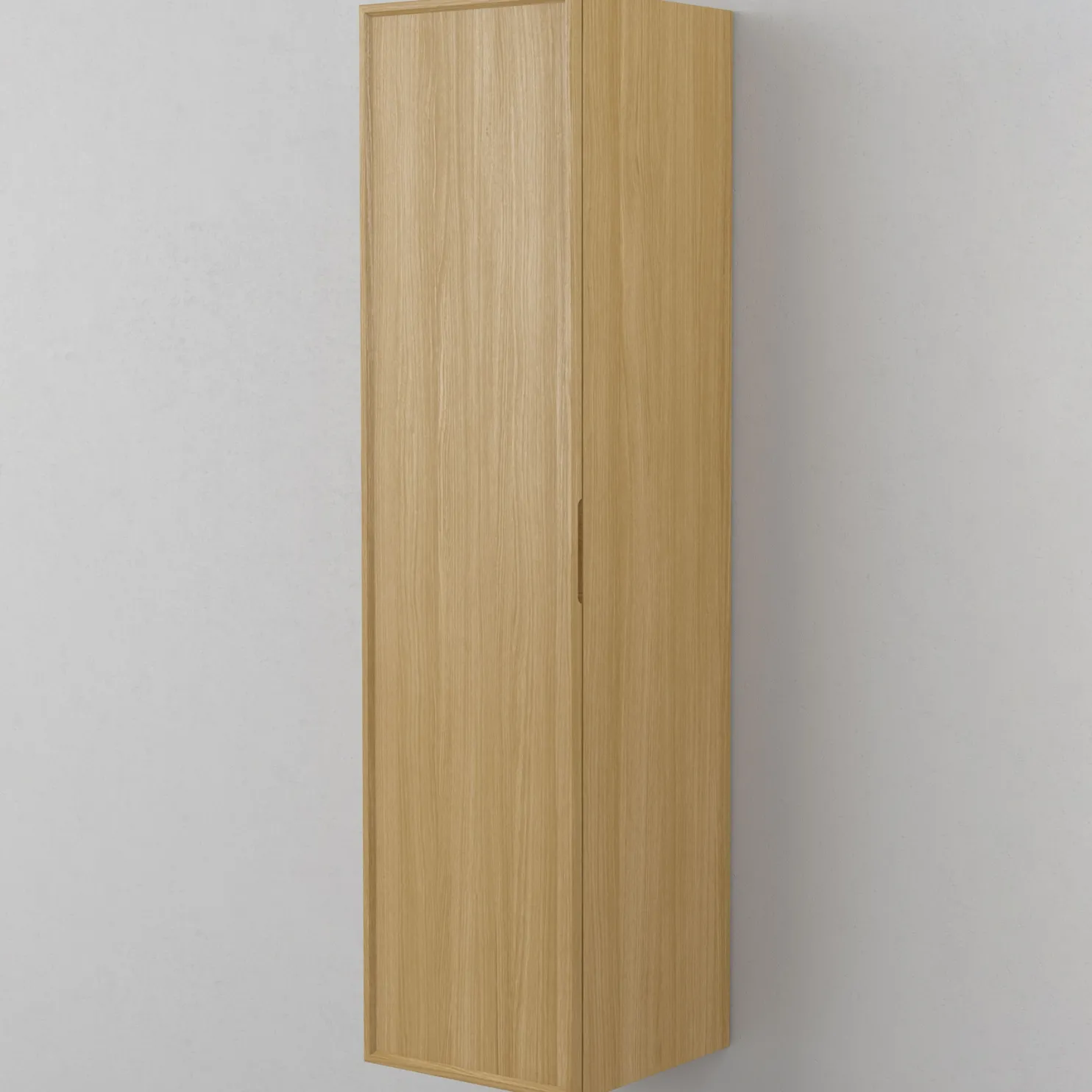 Korkea kaappi INR Air Wood 40, Natural Oak, oikea
