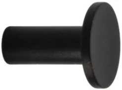 Koukku Beslag Design Sture, Ø18mm, mattamusta