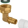 Kulmaliitin Uponor Q&E pyörivä mutteri NKB DR 22-3/4"SN
