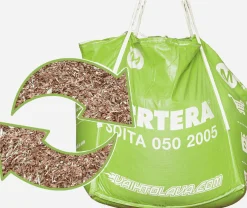 Kuorikate Sortera Suursäkki M, mänty, 1000 L