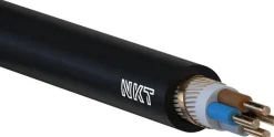 Kuparivoimakaapeli NKT XCMK-HF 4X2,5/2,5 RE Dca R50