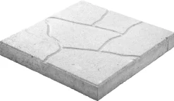 Kuviolaatta Lakka 300x300x50 mm harmaa