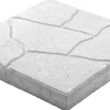 Kuviolaatta Lakka 400x400x50 mm harmaa