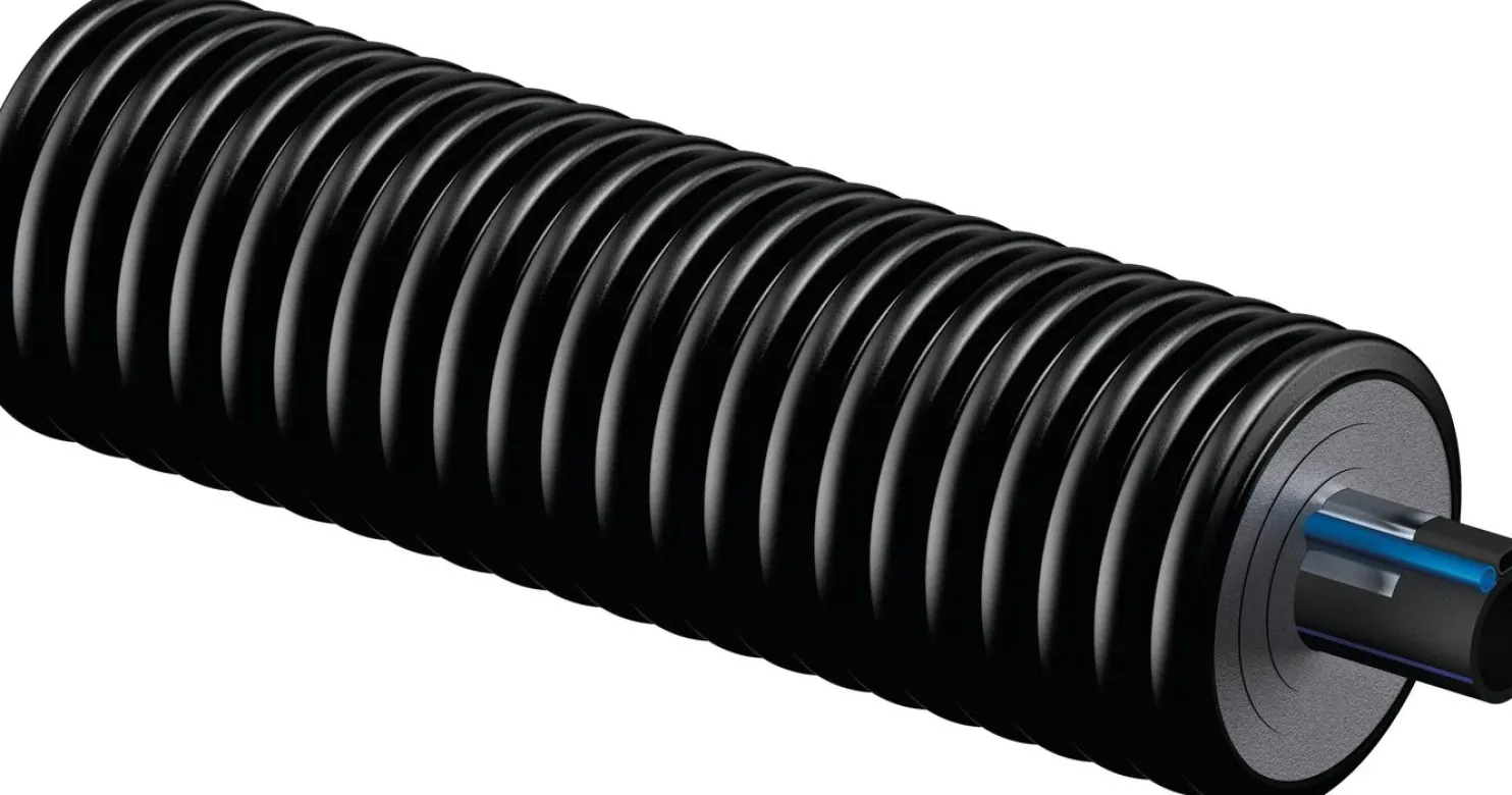 Kylmävesiputki Uponor Ecoflex Supra PLUS 50x4.6/90 mm 1x10 W/m