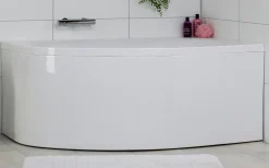 Kylpyamme Noro Soft 1600x1000x650 mm vasen akryyli valkoinen