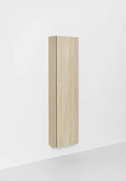 Kylpyhuoneen korkea kaappi Hafa Style Compact, 155.5x40x20cm, hyllyillä, lastulevy, eri värejä