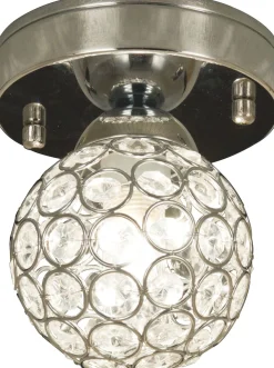 Kylpyhuonevalaisin Aneta Lighting Julietta ø 10 cm IP44 kromi/kirkas