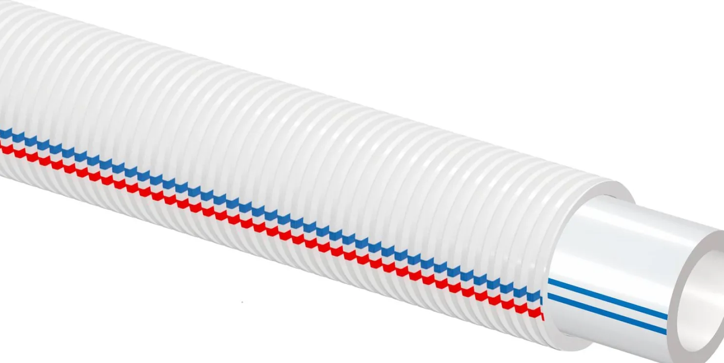 Käyttövesi-/lämmitysputki Uponor Combi Pipe suojaputkessa 15x2.5 mm 25/20 mm 200 m