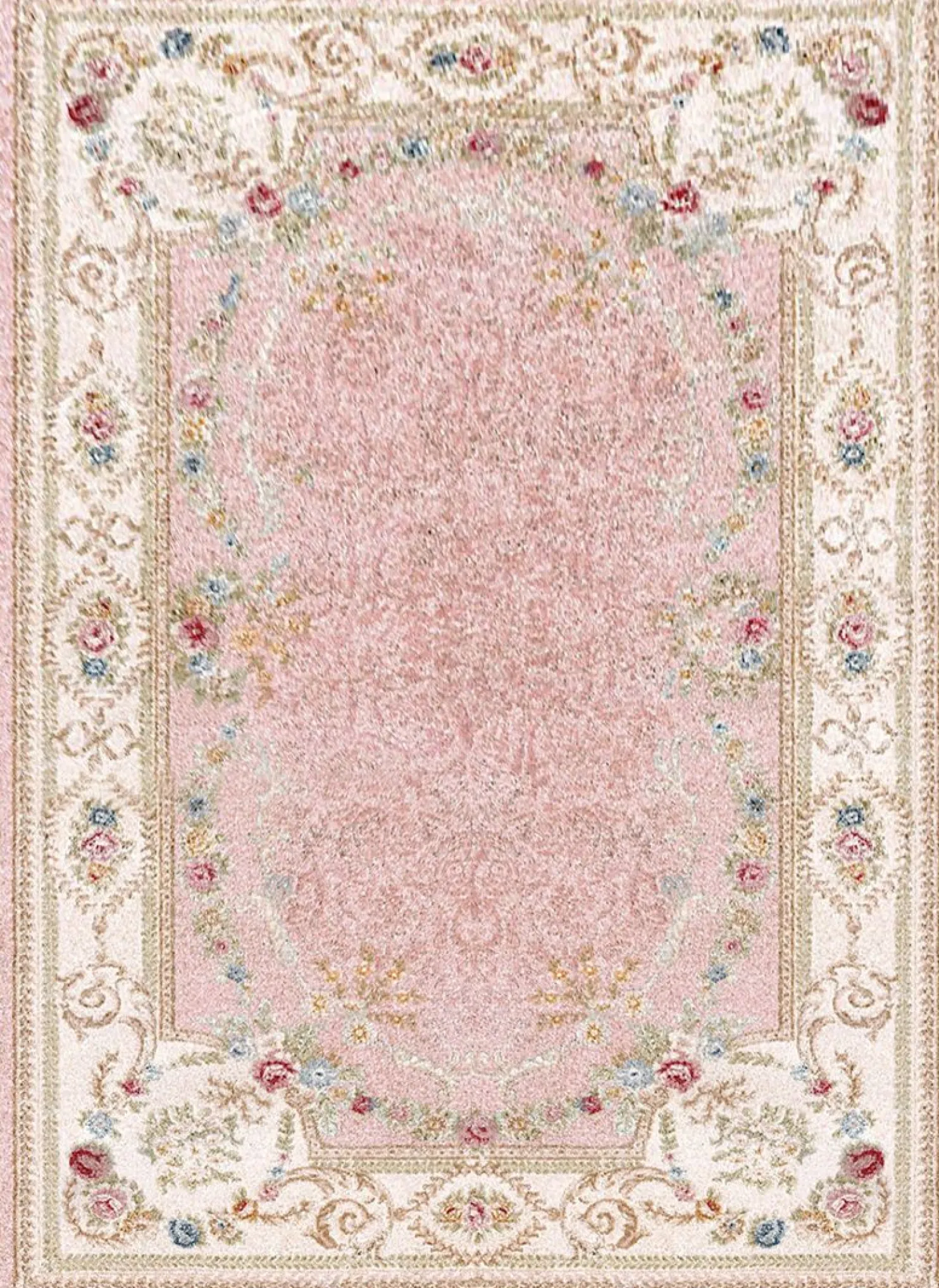 Käytävämatto Linento Els Jaki 80x150cm vaaleanpunainen