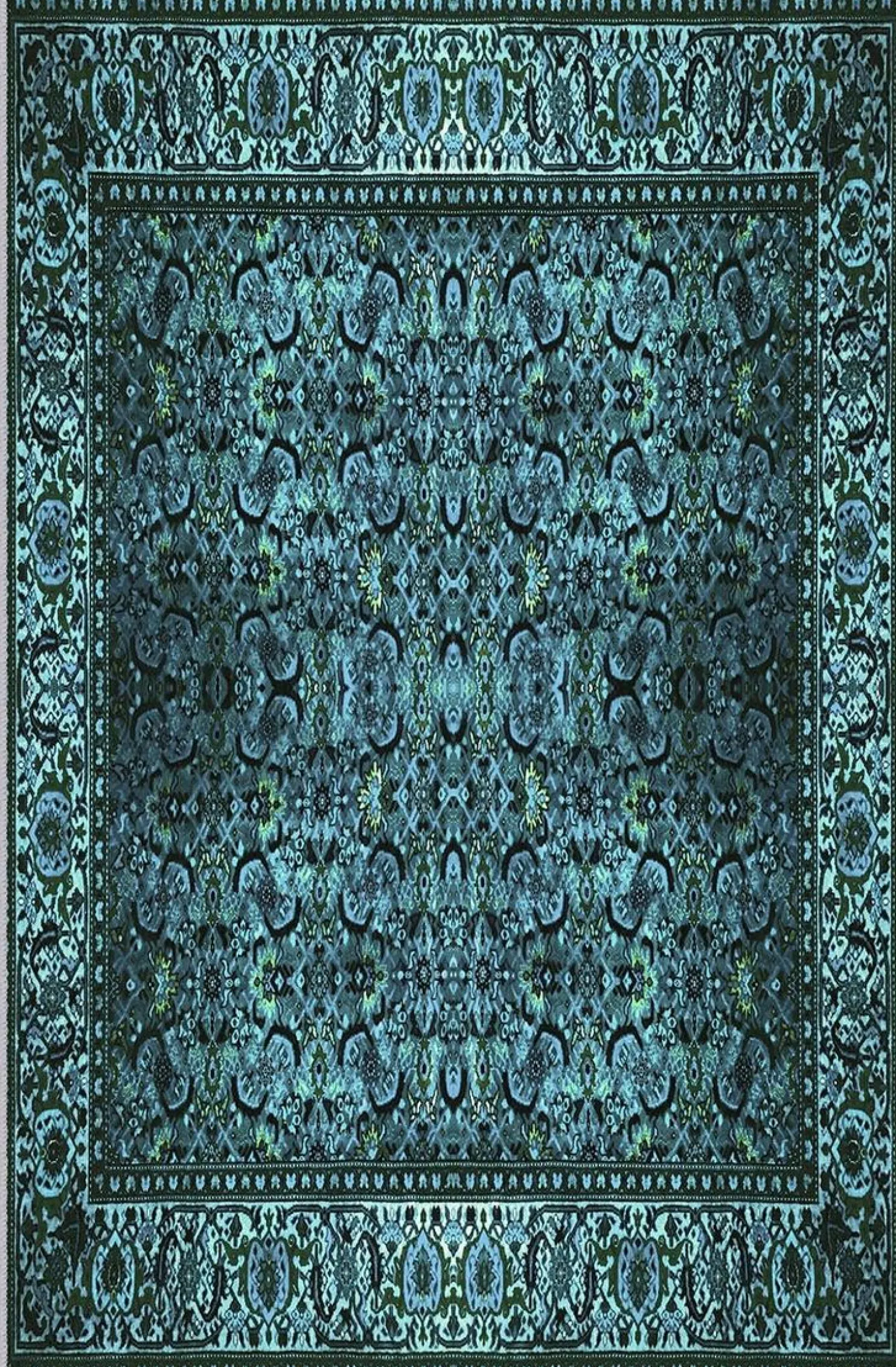 Käytävämatto Linento EXFAB259 2, 80x300cm, sininen