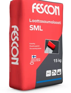 Laattasaumalaasti Fescon SML vaaleanharmaa 15 kg