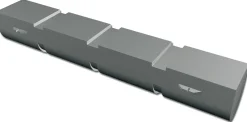 Laituriponttoni Inora 220, 35x35x220cm harmaa