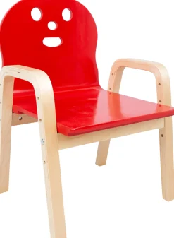 Lasten tuoli Home4You HAPPY, punainen