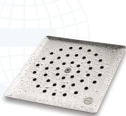 Lattiakaivo Euroshrink Kit Classic rst 110x110mm, pintakansi, harjattu teräs