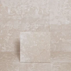 Lattialaatta Arredo Bottocino 15.2x15.2cm, himmeä, beige