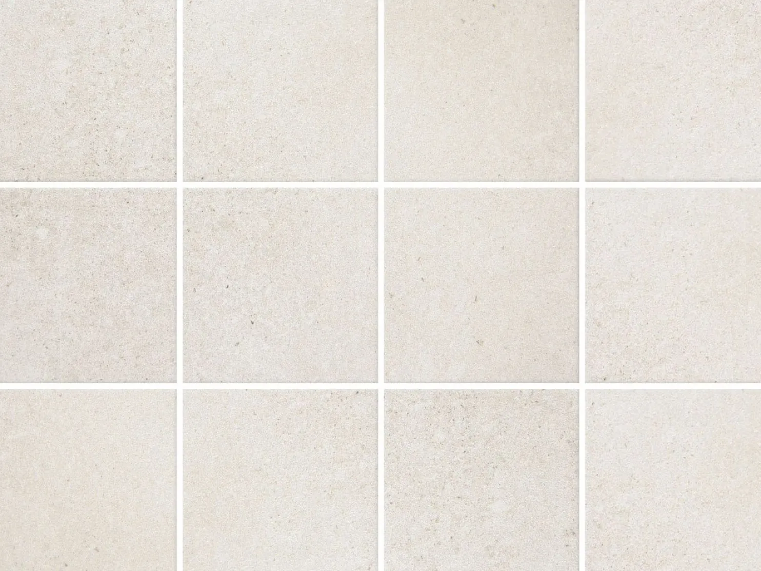 Lattialaatta Pukkila Europe White himmeä sileä 97x97mm
