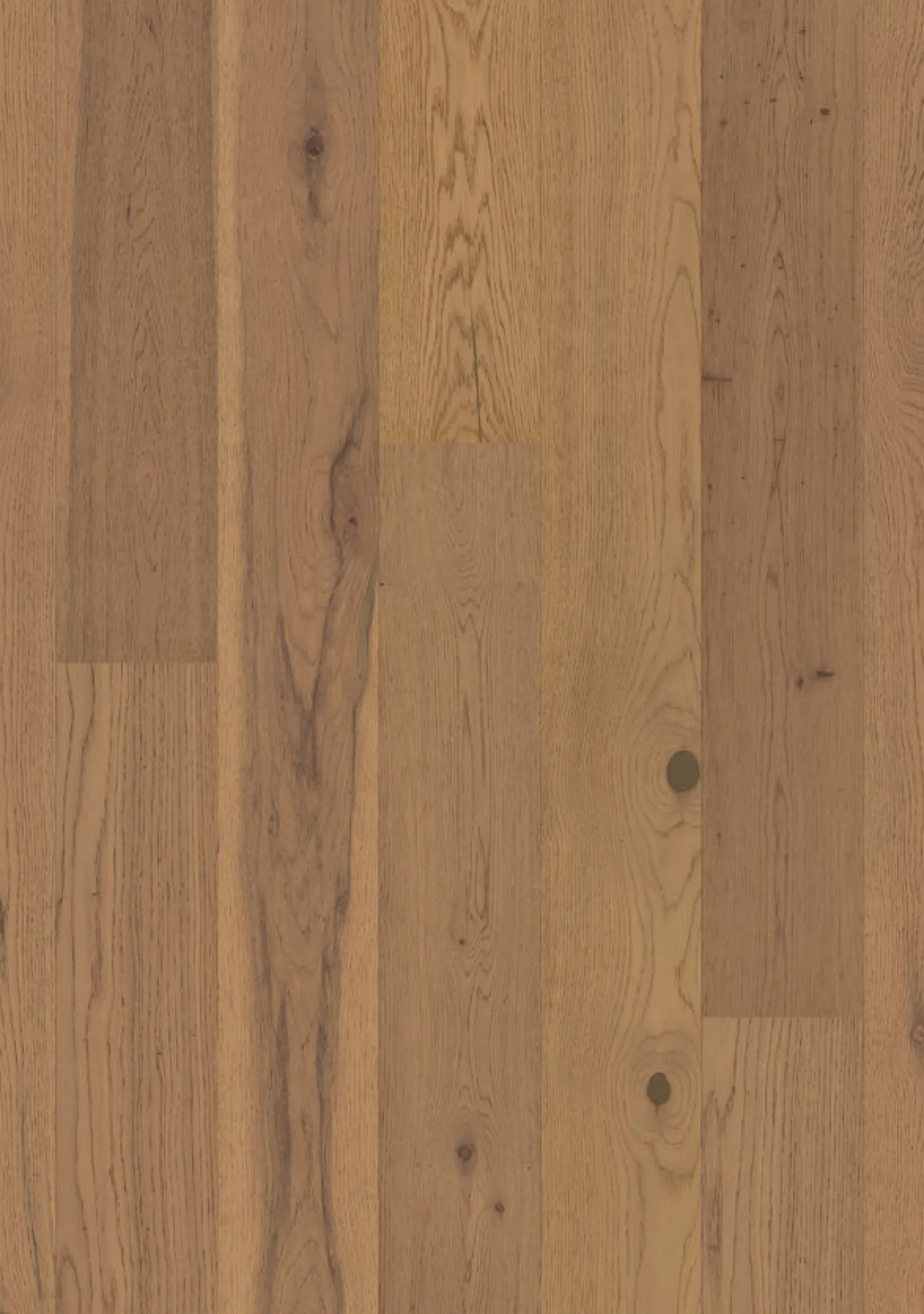 Lautaparketti Floor Experts Tammi Soft Brown, 1-sauva, 13,2mm, Pure -mattalakattu