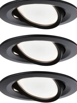 LED-Alasvalosetti Paulmann Nova 3-osainen suunnattava himmennettävä 2700K eri värejä