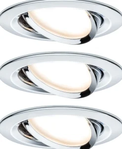LED-Alasvalosetti Paulmann Nova 3-osainen suunnattava himmennettävä 2700K eri värejä