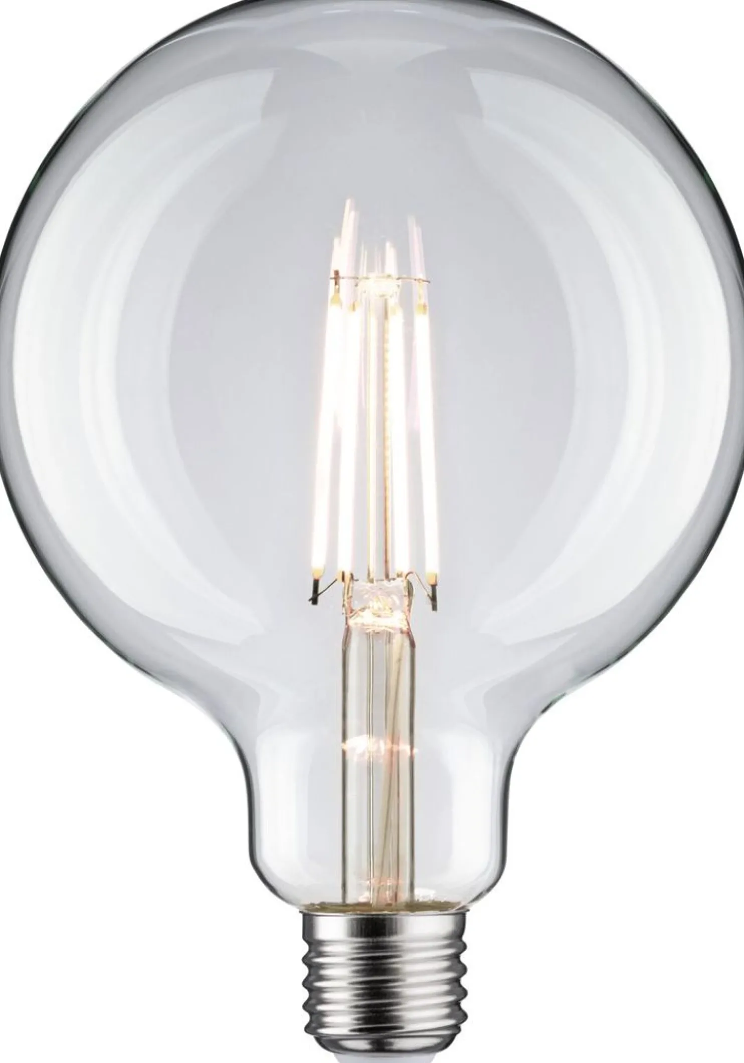 LED-filamenttilamppu Paulmann Globe, G125, E27, 1055lm, 9W, 4000K, kirkas