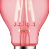 LED-filamenttilamppu Paulmann Pear, E27, 40lm, 1.3W, 1000K, punainen