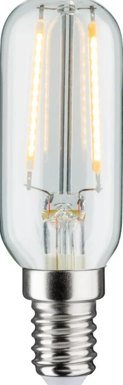 LED-filamenttilamppu Paulmann Tube, E14, 250lm, 2.8W, 2700K, himmennettävä, kirkas