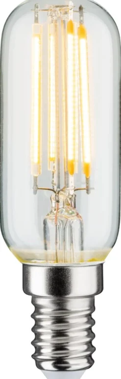 LED-filamenttilamppu Paulmann Tube, E14, 470lm, 4.8W, 2700K, himmennettävä, kirkas