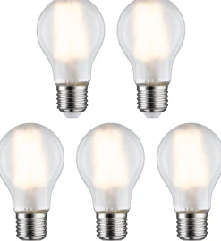 LED-filamenttilamppu Paulmann Pear, E27, 806lm, 7W, 2700K, matta, 5kpl