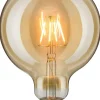 LED-filamenttilamppu Paulmann Globe, G125, E27, 250lm, 5W, 1700K,kulta