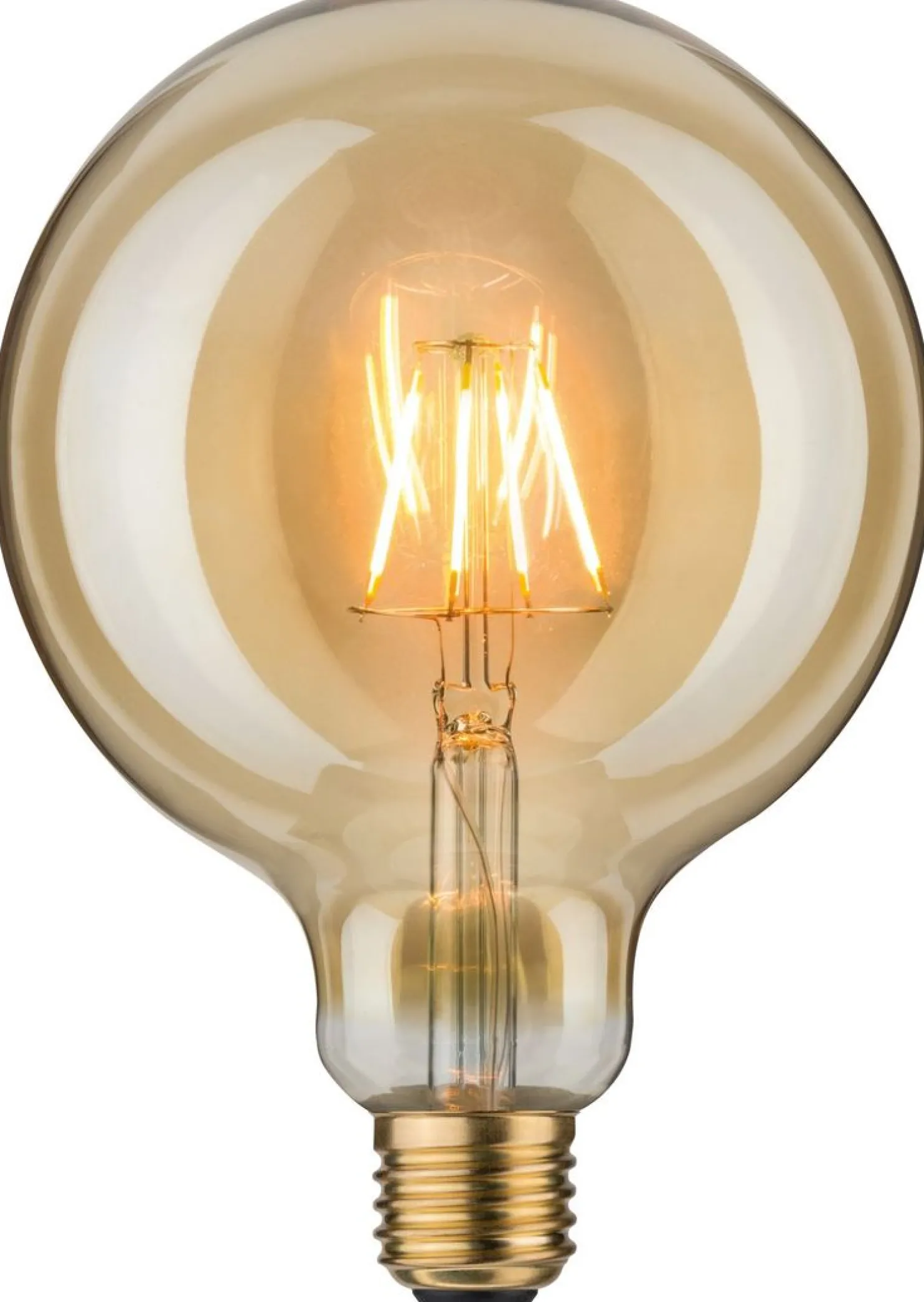 LED-filamenttilamppu Paulmann Globe, G125, E27, 250lm, 5W, 1700K,kulta