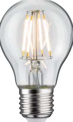 LED-filamenttilamppu Paulmann Pear, E27, 470lm, 4.3W, 2700K, kirkas