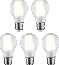 LED-filamenttilamppu Paulmann Pear, E27, 806lm, 7W, 4000K, matta, 5kpl