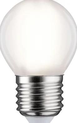 LED-filamenttilamppu Paulmann Drop, E27, 470lm, 4.8W, 4000K, matta