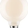 LED-filamenttilamppu Paulmann Globe, G95, E27, 470lm, 5.6W, 2700K, himmennettävä, opaali