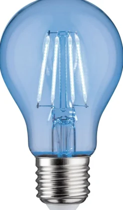 LED-filamenttilamppu Paulmann Pear, E27, 40lm, 2.2W, 1000K, sininen