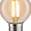 LED-filamenttilamppu Paulmann Globe, G60, E27, 780lm, 7W, 2700K, kulta