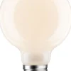 LED-filamenttilamppu Paulmann Globe, G80, E27, 470lm, 5.6W, 2700K, himmennettävä, opaali