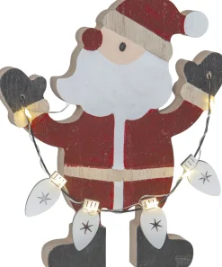 LED-joulukoriste Star Trading Billy Joulupukki 150x170x30mm
