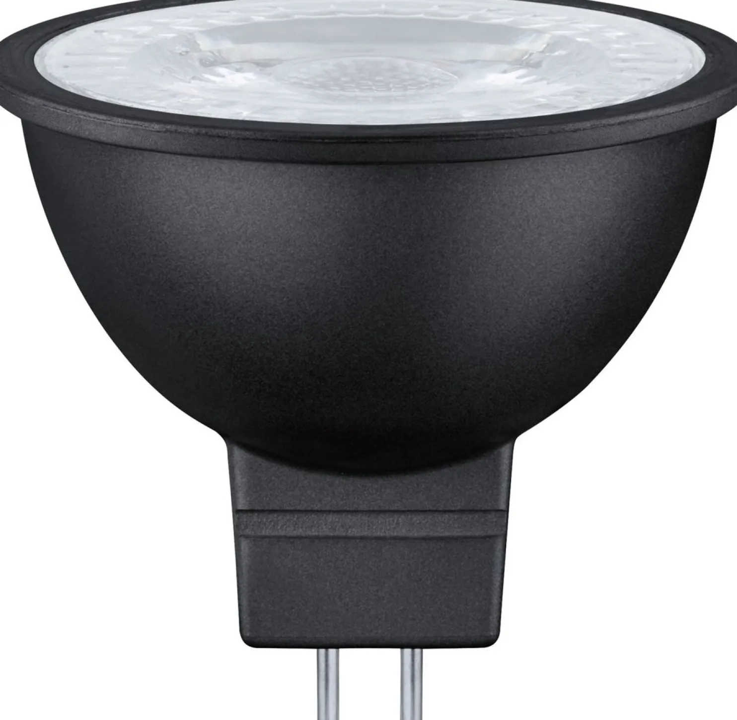 LED-kohdelamppu Paulmann 12V, GU5.3, 445lm, 6W, 3000K, himmennettävä, mattamusta
