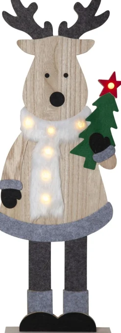 LED-koristehahmo Star Trading Billy poro 80 cm