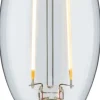 LED-kynttilälamppu Paulmann Candle, E14, 250lm, 2.7W, 2700K, filamentti, himmennettävä, kirkas