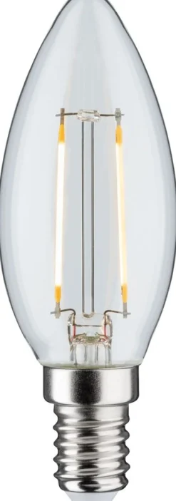 LED-kynttilälamppu Paulmann Candle, E14, 250lm, 2.7W, 2700K, filamentti, himmennettävä, kirkas
