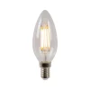 LED-lamppu Lucide filamentti E14 Ø3,5cm himmennettävä 4W 2700K kirkas