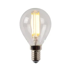 LED-lamppu Lucide filamentti E14 Ø4,5cm himmennettävä 4W 2700K kirkas