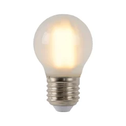 LED-lamppu Lucide filamentti E27 Ø4,5cm himmennettävä 4W 2700K maitolasi