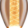 LED-lamppu Paulmann Inner Glow Edition Pear Spiral, E27, 230lm, 4W, 1800K, kulta