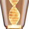 LED-lamppu Paulmann Inner Glow Edition Corn Helix, E27, 180lm, 3.5W, 1800K, kulta